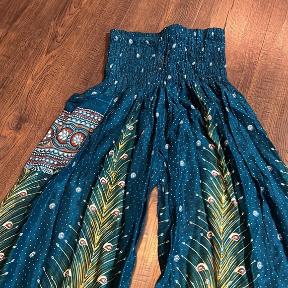 Gypsy Rose Flowy lightweight Pants L - Picture 3 of 4